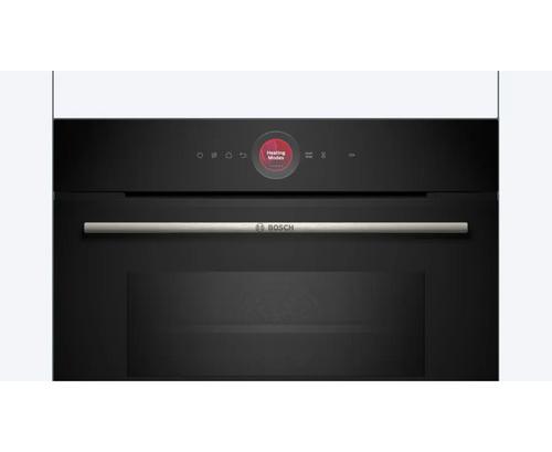 Bosch Series 8 Built-in Compact Oven Microwave Black 45L Image Features: Heating Modes, Bosch