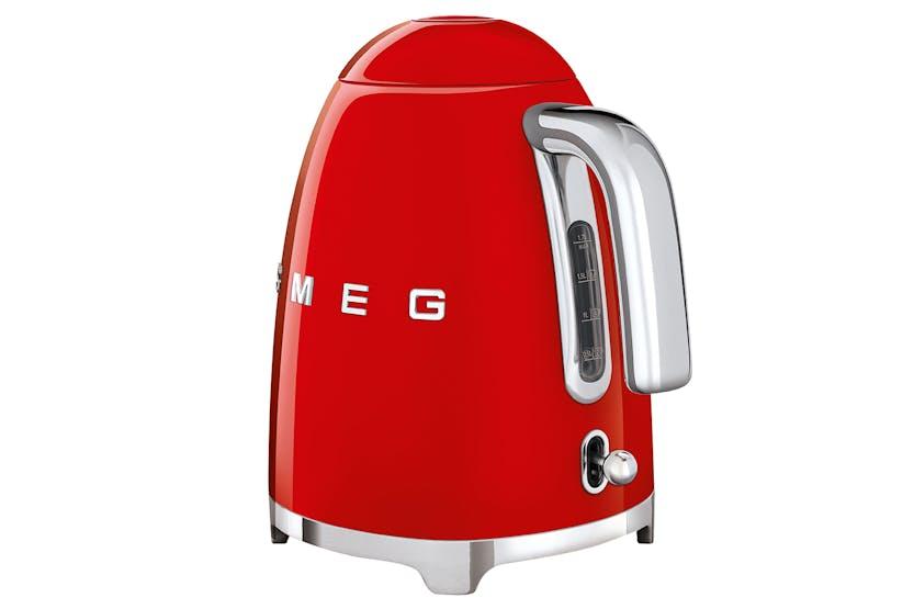 Smeg Retro 50's Style 1.7L Kettle Red Chrome