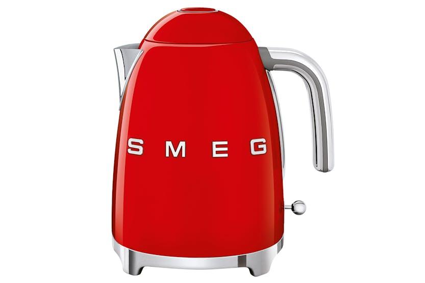 Smeg Retro 50's Style 1.7L Kettle Red Chrome