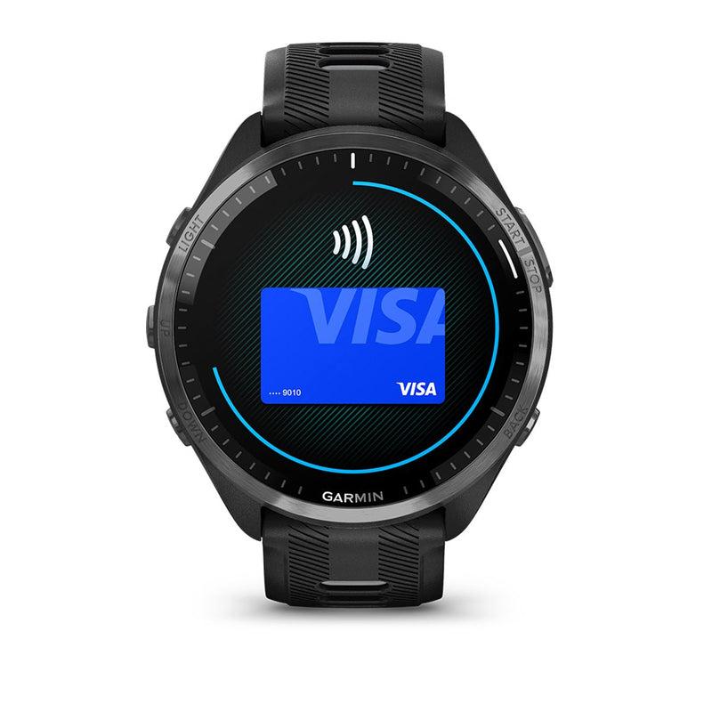 Garmin Forerunner 965 Black Smartwatch with GPS, Heart Rate Monitor, Touchscreen