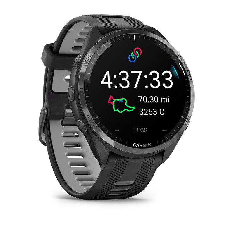 Garmin Forerunner 965 Black Smartwatch with GPS, Heart Rate Monitor, Touchscreen