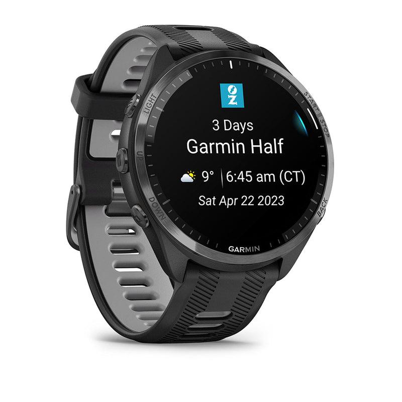 Garmin Forerunner 965 Black Smartwatch with GPS, Heart Rate Monitor, Touchscreen