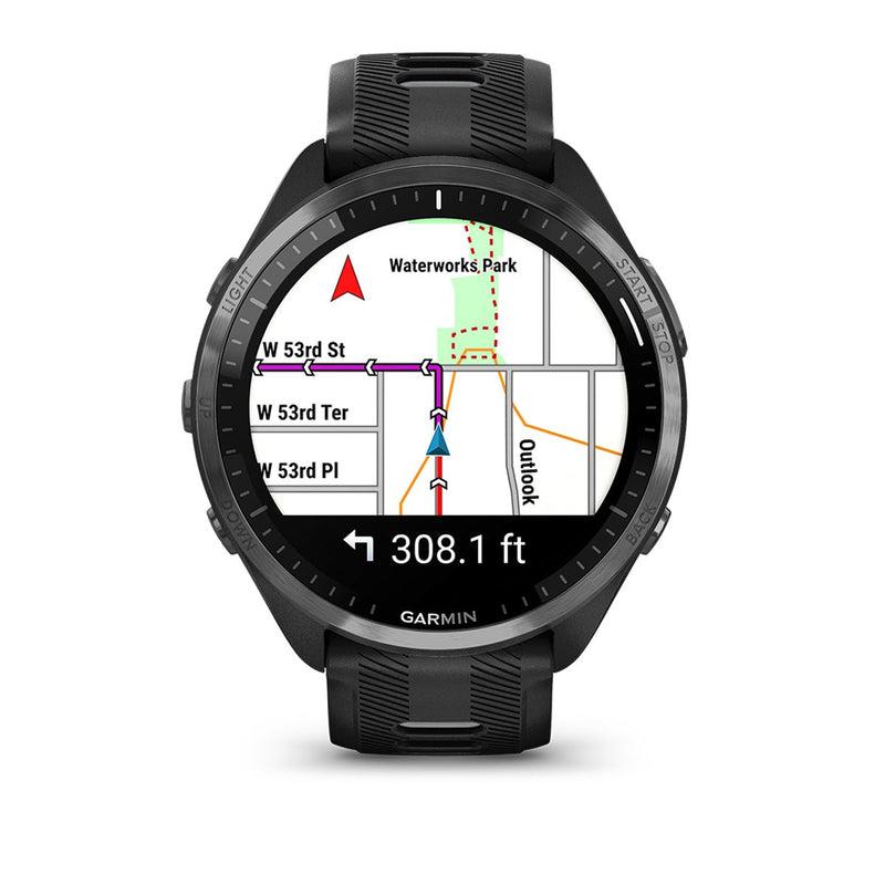 Garmin Forerunner 965 Black Smartwatch with GPS, Heart Rate Monitor, Touchscreen