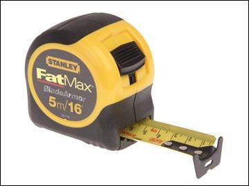 Stanley FatMax Measuring Tape 5m/16ft Blade Armor 32mm Blade Width