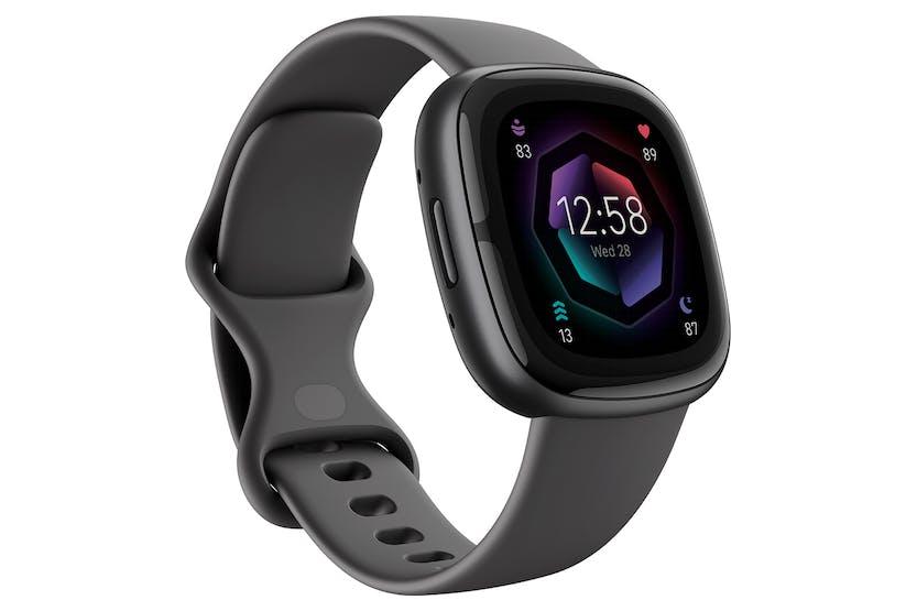 Fitbit Sense 2 Smartwatch Shadow Grey & Graphite | Stress, Sleep & GPS Tracking | Health & Fitness