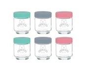 Kilner Set of 6 Kids Storage Jars 190ml