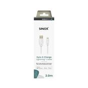 Sx Pro Lightning Cable Mfi 2 M White | Apple Lighting Cable
