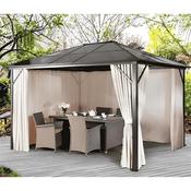 Luxury Gazebo with Polycarbonate Roof | 21633