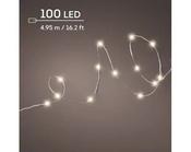 100 LED Micro String Lights – Warm White – 4.95m image