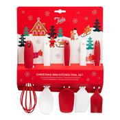 Tala Christmas Mini Kitchen Silicone Tool Set of 5 image