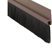 Pvc Brush Bottom Door Seal,914mm,Brown image