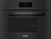 Miele DGM 7840 VitroLine Steam Oven Microwave 40L, Obsidian Black image