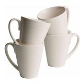 Belleek The Ripple Collection Ripple 4-Piece Mug Set