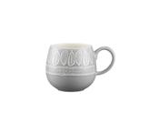 Mason Cash Impressions Grey Leaf Mug 350Ml