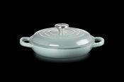 Le Creuset Signature Cast Iron Shallow Casserole 26cm Sea Salt image