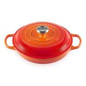 Le Creuset Signature Volcanic Cast Iron 30cm Shallow Casserole image