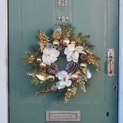 Champagne Magnolia Wreath  60cm image