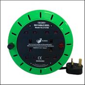 5 Mtr 13A 4 Socket Cassette Reel
