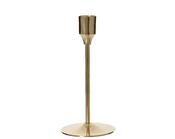 Brass Candleholder – Gold Finish – H15.5cm image