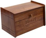 Acacia Bread Bin CARVED image