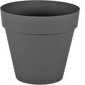 46.5cm Cascade Pot with Wheels Anthracite