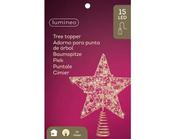 Micro LED Star Tree Topper – Gold, Warm White 27cm BO image