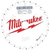 Milwaukee Circular Saw Blade P W 190X30X1.6X24ATB - 1pc