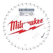 Milwaukee Circular Saw Blade P W 190X30X1.6X36ATB