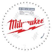 Milwaukee Circular Saw Blade P W 190x30x2.1x48ATB