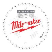 Milwaukee Circular Saw Blade P W 165x20x1.6x40ATB (1 pck)