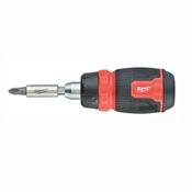 Milwaukee 8 in 1 Compact Ratcheting Multi-Bit Screwdriver