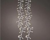 LED Pro-Lights Cluster Lights – 200 Warm White LED (Extension Set) White Cable L.500cm image