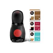 DeLonghi Piccolo XS Nescafe Dolce Gusto Coffee Machine Black Bundle