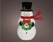 LED Fabric Snowman – 123cm image