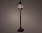 LED Fire Flame Lantern – Antique Brass 160cm image