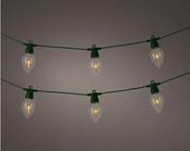 LED Fire Flame String Lights – 8 Flame Effect LEDs, 3.5m image