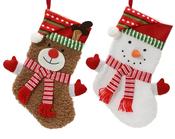 Christmas Stocking 44cm – Snowman or Reindeer image