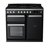 Rangemaster Dual Fuel Estel Deluxe 100cm Chrome Trim image