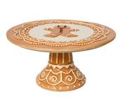 Gingerbread Dolomite Cake Stand L.24cm x H.12cm image