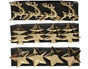 Napkin Rings – Assorted (Deer, Tree, Star) Box of 4