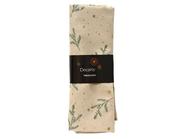 Natural Leaf Print Tablecloth 250 x 140 cm image