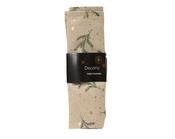 Natural Leaf Print Table Runner 140 x 32cm image