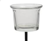 Tealightholder Glass, Clear D.6Cm X H.10Cm image