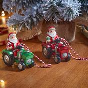 Santa Tractor Pendant image