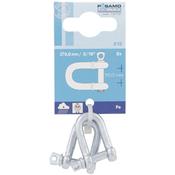 Posamo D Shackle 10mm ZP