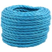 Posamo PP Rope 12mm Twisted Blue 15mtr Bundle