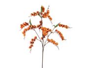 Orange Lantern Flower Spray – 103cm