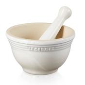 Le Creuset Meringue Stoneware Pestle &amp; Mortar