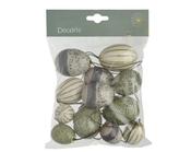 High-Gloss Easter Eggs Green/Brown – Bag of 12