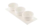 Belleek Living Erne Triple Bowl Set